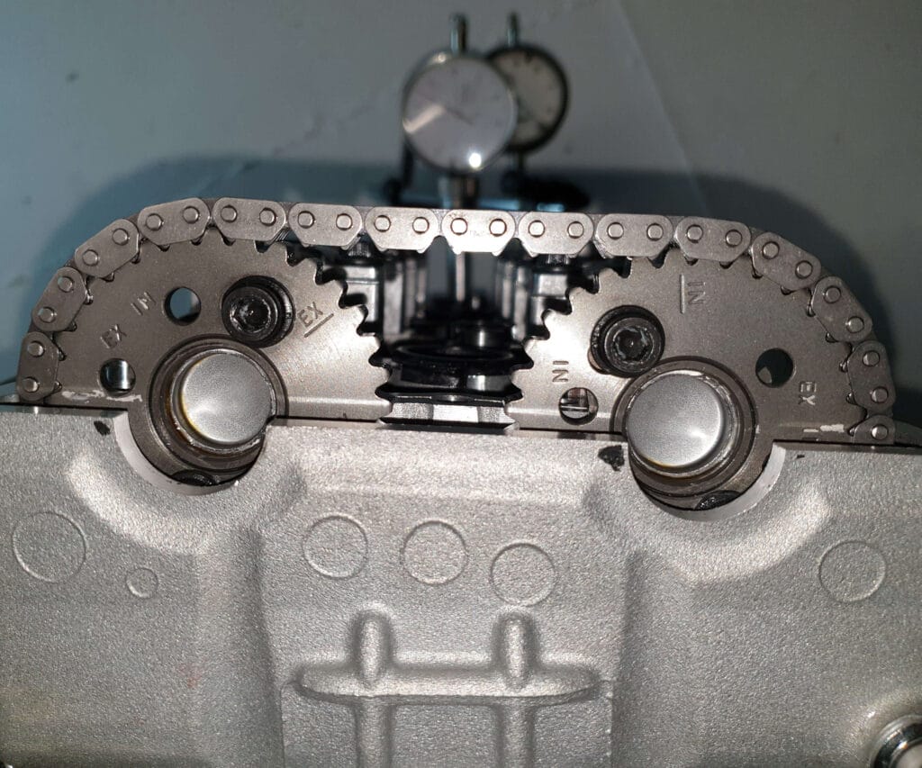 Préparation moteur Calage arbres à cames ZX-10RR