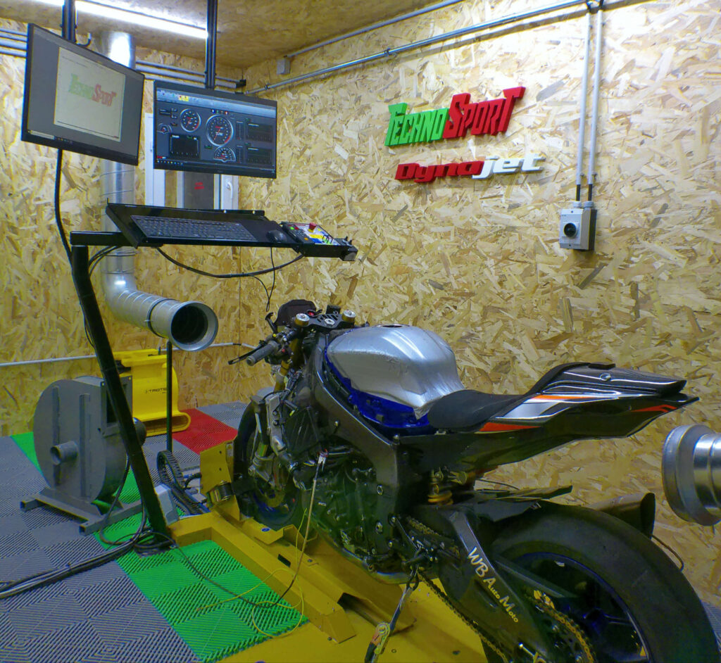 rodage moteur moto piste