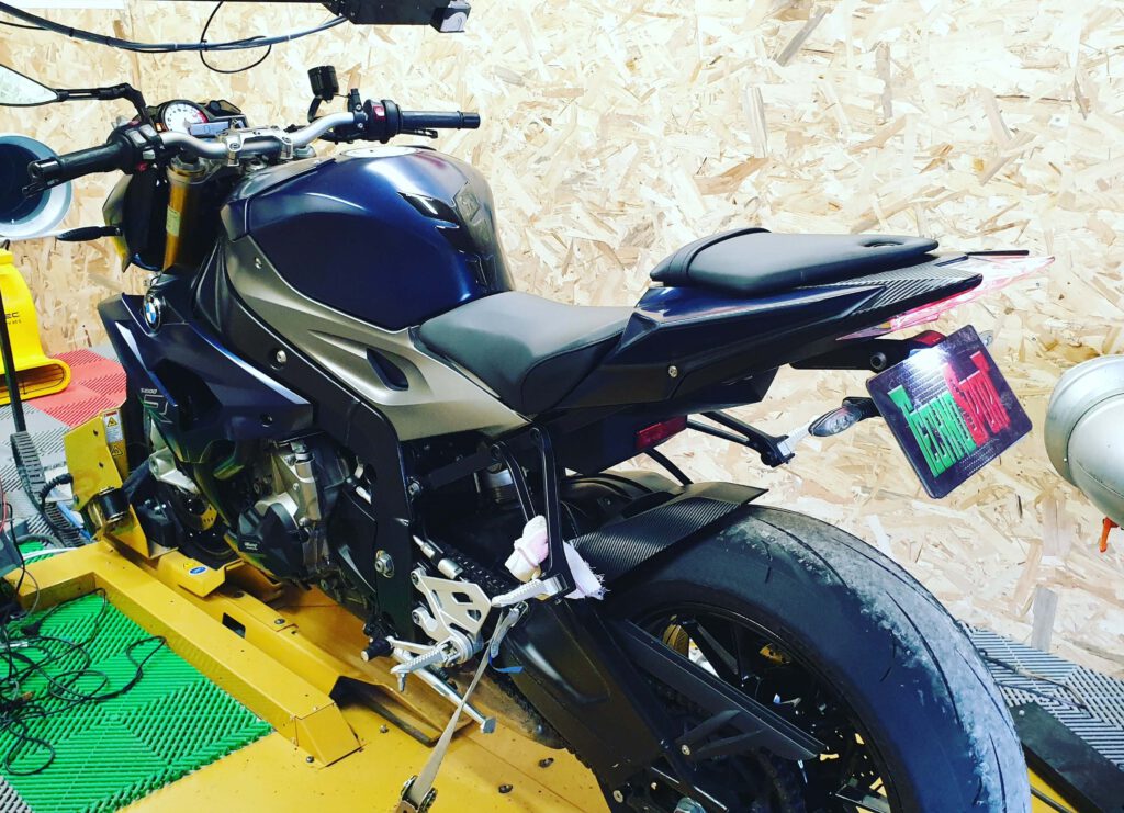 Reprogrammation BMW S1000R stage 1 banc puissance Alsace