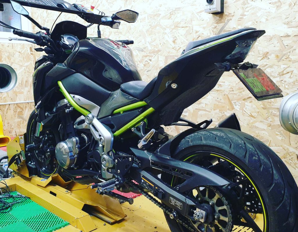 Reprogrammation KAWASAKI Z900 passage au banc