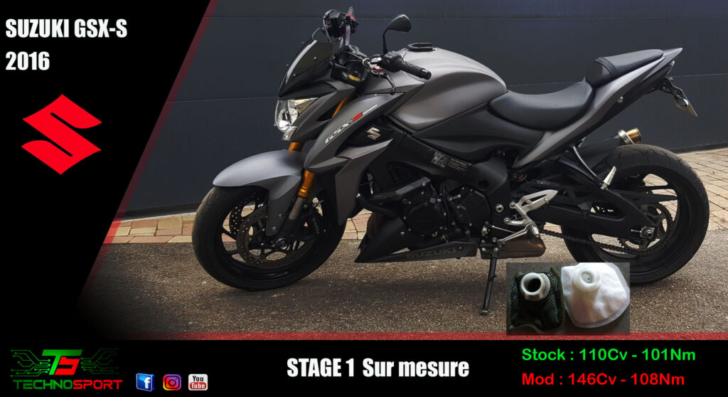 Reprogrammation Suzuki GSX-S 1000