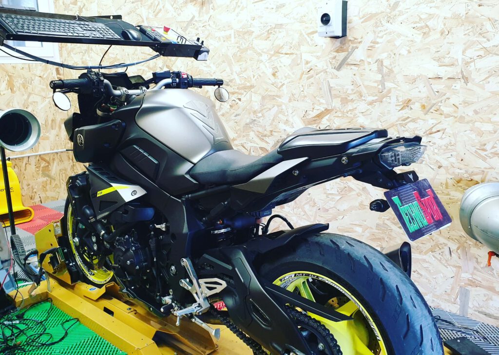 Reprogrammation YAMAHA MT10 stage 1 banc puissance Alsace