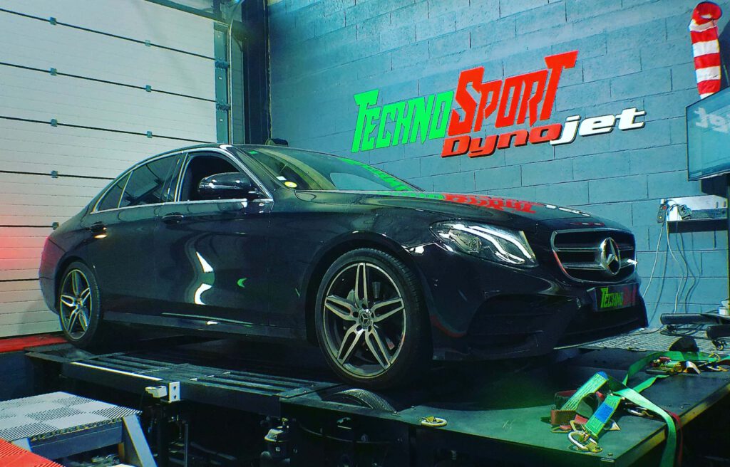 Stage 1 Mercedes E220 194CV banc puissance