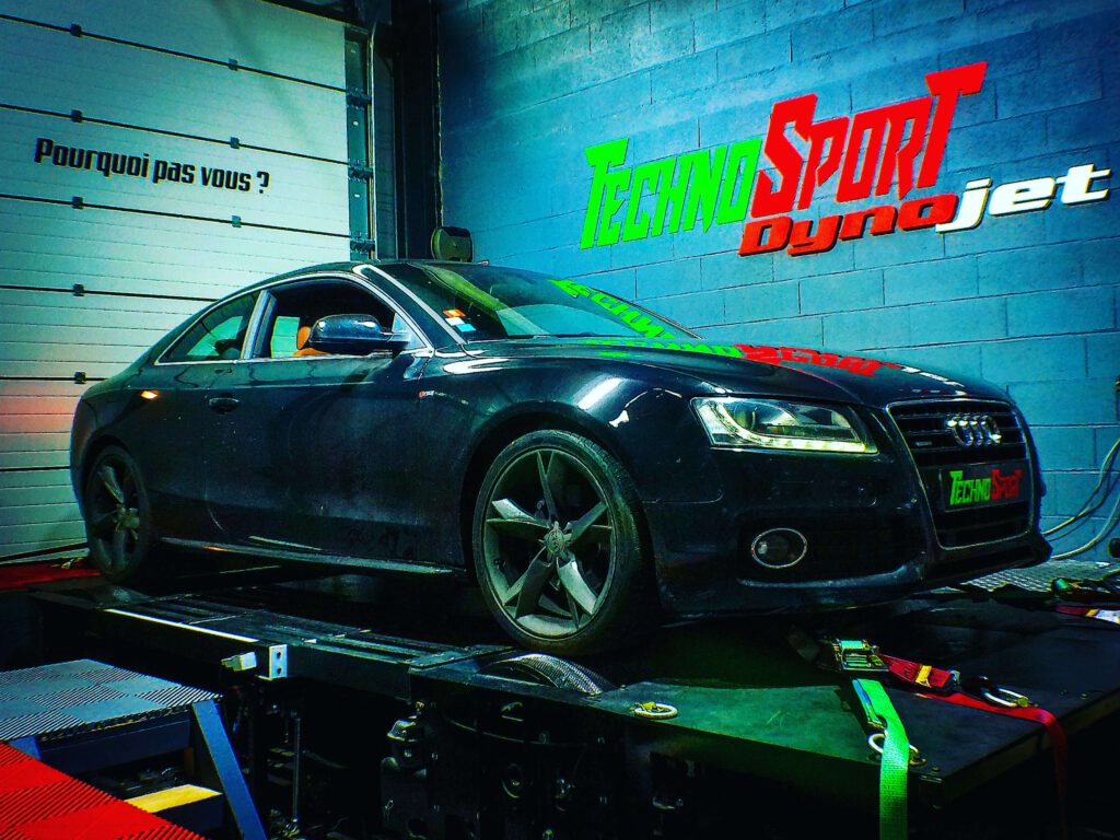 banc de puissance audi A5 3L TDI 240CV Stage1