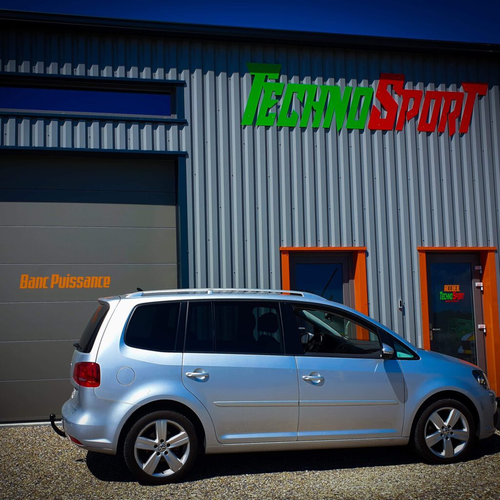 Reprogrammation moteur stage 1 Touran 1.6L TDI 105CV