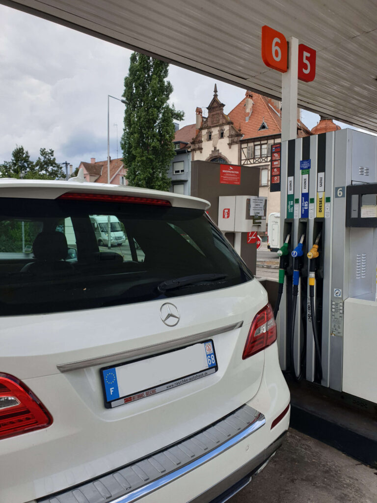 Conversion E85 Mercedes ML 3L ethanol