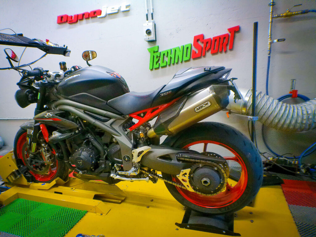 Reprogrammation moteur triumph speed triple