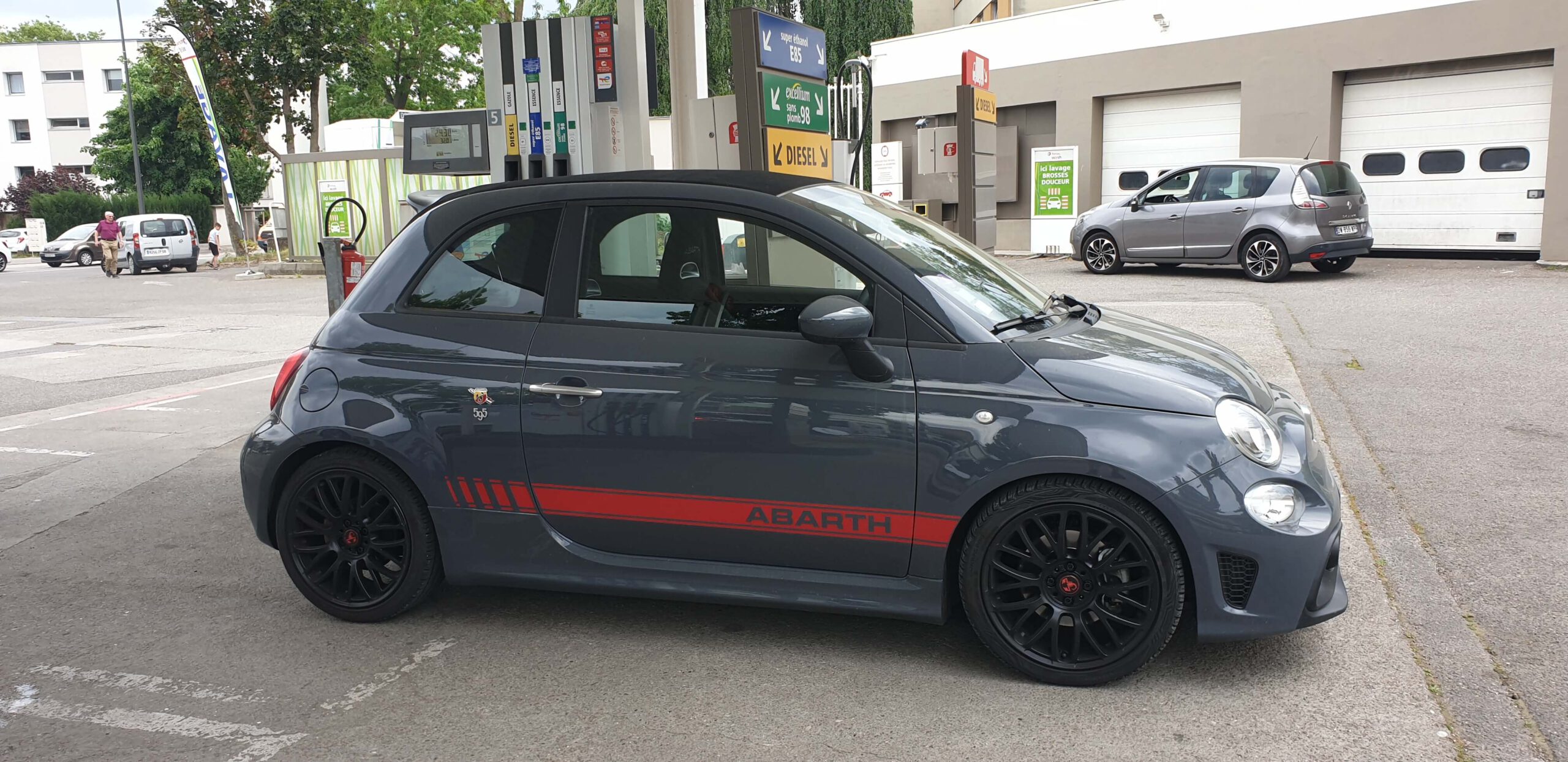 Conversion ethanol Abarth