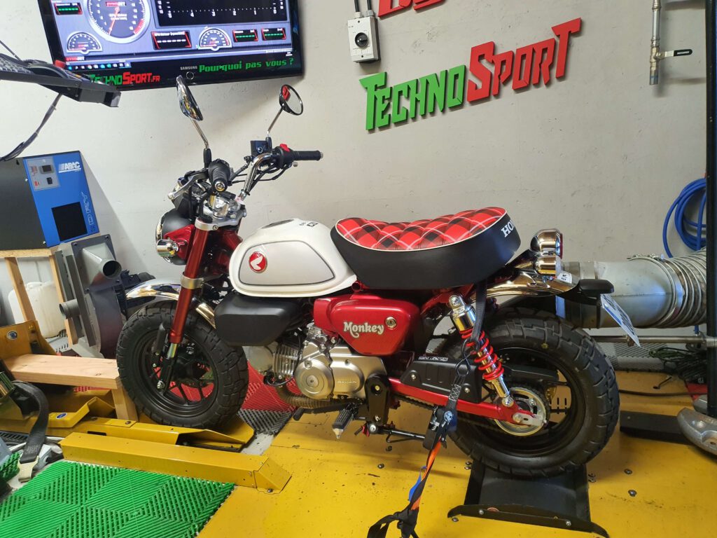 Reprogrammation moteur honda monkey grom