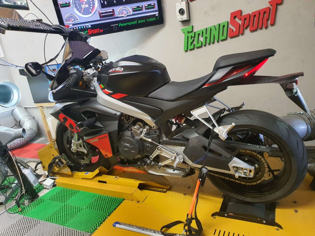 Reprogrammation Aprilia 660 A2 en full