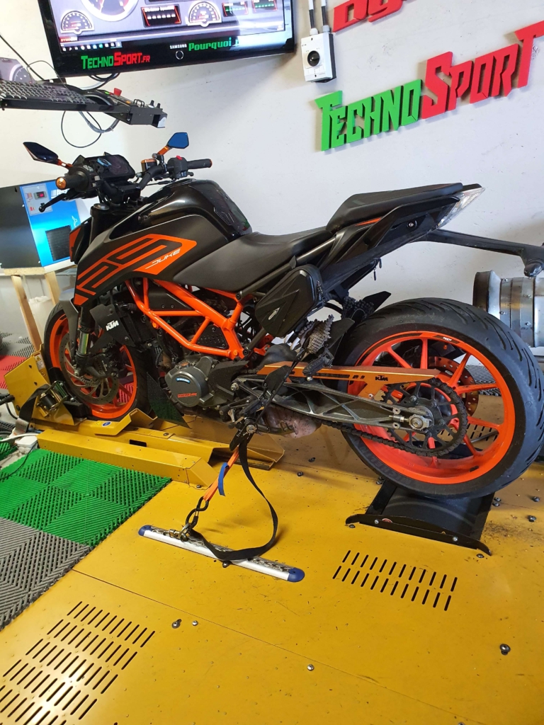 Reprogrammation moteur KTM Duke 125