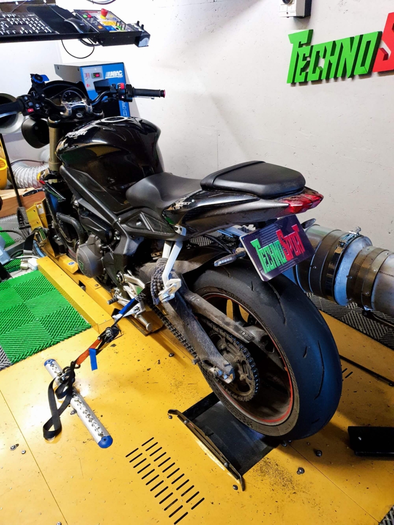 Reprogrammation triumph street triple 660 A2